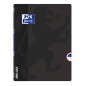 Caderno A4 Capa Preta Oxford