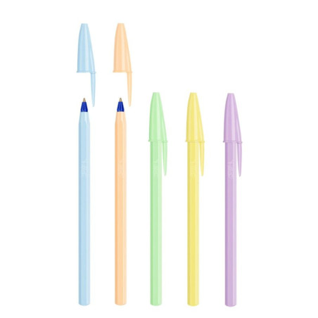 Esferográficas BIC Cristal Pastel