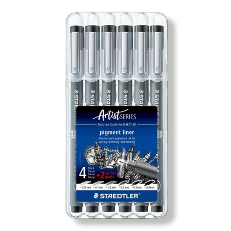Marcadores Pigment Liner STAEDTLER 308