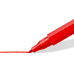 Canetas de feltro escolares STAEDTLER Noris ponta 1 mm