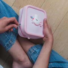 Bolsa Infantil Zoofamily de Silicone com Alça de Transporte