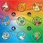 Autocolantes Pokémon Series 3