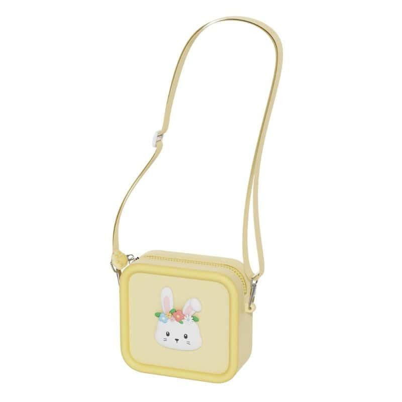 Mala Pequena Tiracolo Infantil Silicone Coelho Zoofamily
