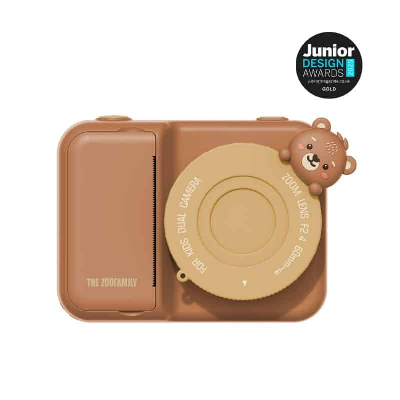 Máquina Fotográfica Infantil com Impressão Instantânea Urso