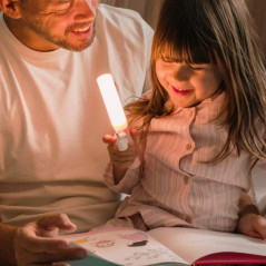 Luz Infantil Unicórnio com Suporte Magnético e Temporizador