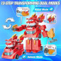 Super Wings Jett Robot Suit Transformável 2-em-1 c/ 17 cm