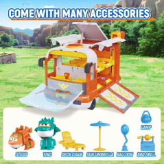 Base Super Wings com elevador e acessórios
