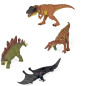 Figuras de Dinossauros Polybag Zip 4 un. | Wild Republic