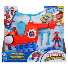 Helicóptero Spidey e a sua Superequipa