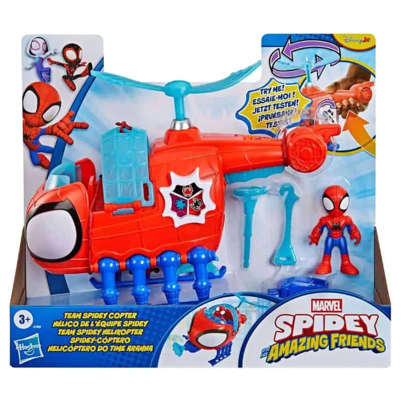 Helicóptero Spidey e a sua Superequipa | Spidey Hasbro