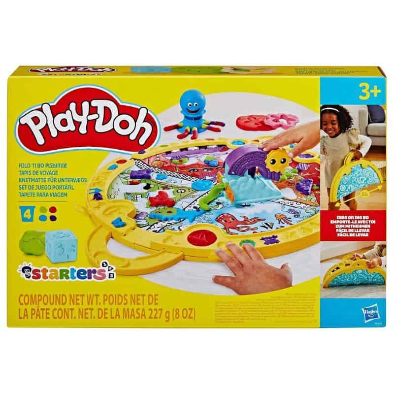 Set Play-Doh Fold and Go Playmat - Tapete de Atividades Play-Doh Set Play-Doh Fold and Go Playmat - Tapete de Atividades Play-Doh