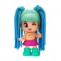 Boneca Pinypon Penteado Azul