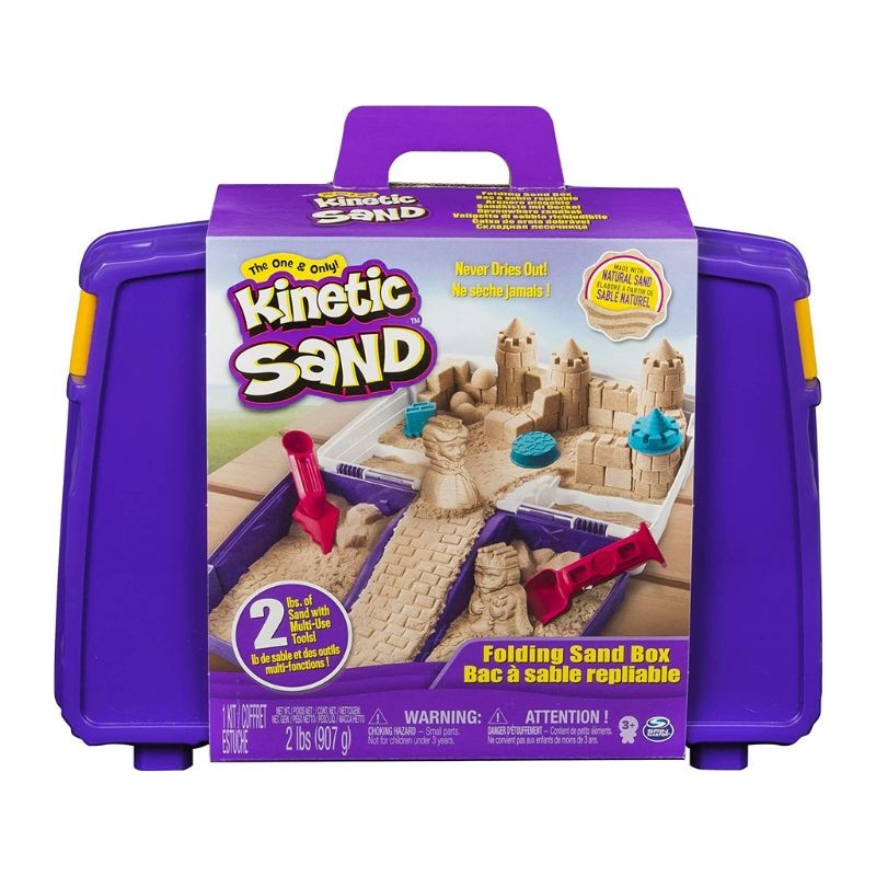 Kinetic Sand - Areia Mágica - Mala de Atividades