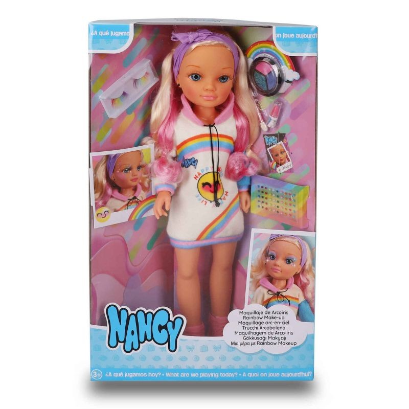 Boneca Nancy: Maquilhagem de Arco-Íris - Famosa