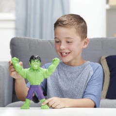 Boneco Hulk Articulado Mega Mighties