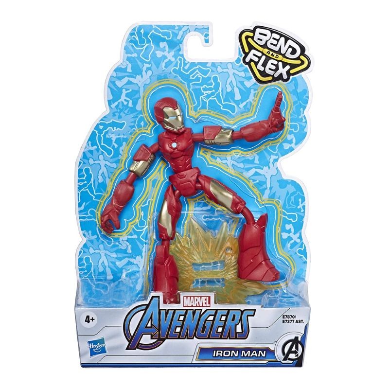 Boneco Homem de Ferro - Iron Man Bend and Flex