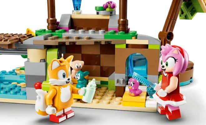 Conjuntos Sonic the Hedgehog LEGO 76992 Ilha de Resgate Animal de Amy